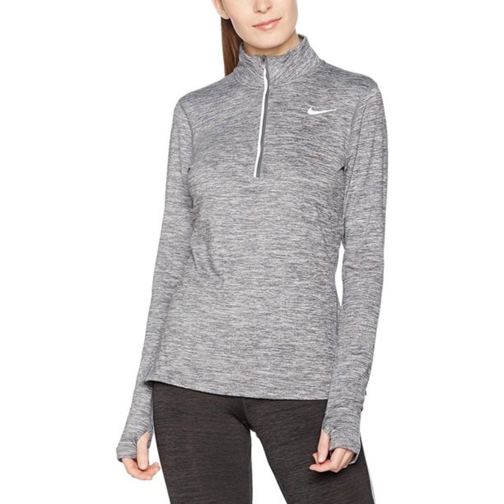 nike dri-fit element 1/2 zip running shirt